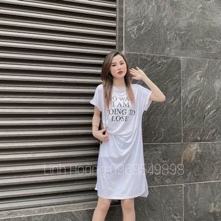 váy cotton suông