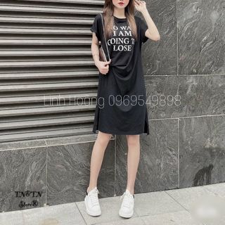 váy cotton suông