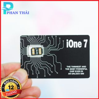 Sim ghép iOne 7 Static 6 mới nhất năm 2020 fix full như máy quốc tế, sim ghép thần thánh