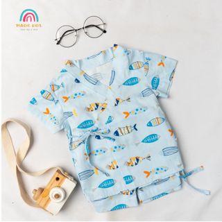 Bộ đồ trẻ em YUKATA