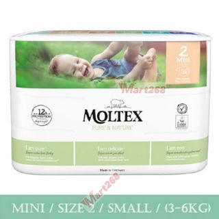 Tã Bỉm Dán Quần Moltex Đức Đủ Size 1NewBorn/2Mini/3Midi/4Maxi/5Junior/6XL
