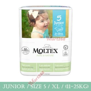 Tã Bỉm Dán Quần Moltex Đức Đủ Size 1NewBorn/2Mini/3Midi/4Maxi/5Junior/6XL