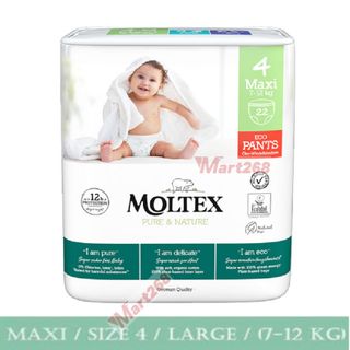 Tã Bỉm Dán Quần Moltex Đức Đủ Size 1NewBorn/2Mini/3Midi/4Maxi/5Junior/6XL