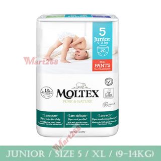 Tã Bỉm Dán Quần Moltex Đức Đủ Size 1NewBorn/2Mini/3Midi/4Maxi/5Junior/6XL