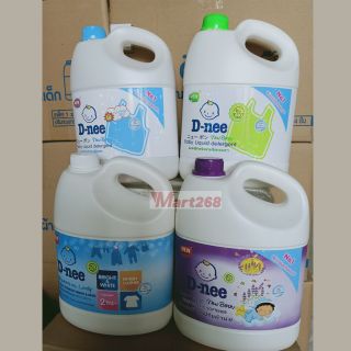 [New]Nước Giặt Xả D-nee Thái Lan 3L Công Ty Nước Giặt An Toàn Cho Trẻ Sơ Sinh và Trẻ Nhỏ