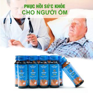 Nước đông trùng hạ thảo Hector sâm - Tăng lực nhanh, giải rượu, say tàu xe, giải độc gan thận.