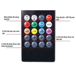 Đèn Led Gầm Ghế Ô Tô 4 Dải Đèn