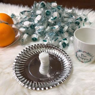 100 VIÊN KHĂN GIẤY NÉN CAO CẤP DẠNG VIÊN KẸO RỜI MIN SOFT
