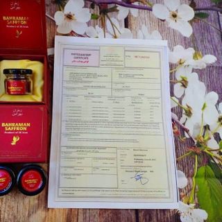 SAFFRON BAHRAMAN IRAN - NHUỴ HOA NGHỆ TÂY