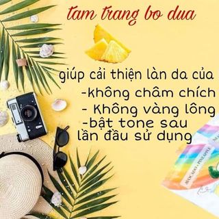 TẮM TRẮNG BƠ DỨA