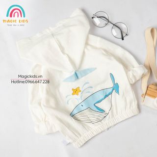 Áo chống nắng đũi trẻ em