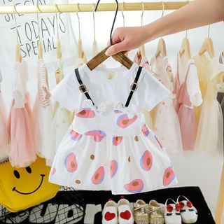 SET ĐẦM TRÁI BƠ BÉ GÁI 9-12KG