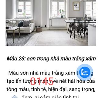 Sơn nội thất bóng mờ