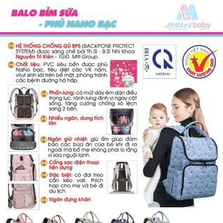 Ba lô bỉm sữa