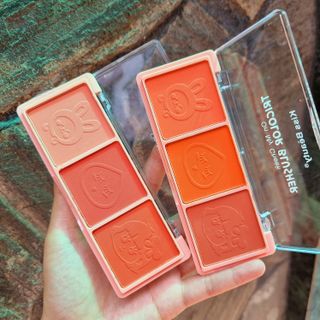 Má hồng 3 ô vuông Kiss beauty