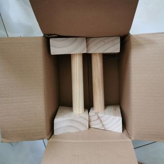 Parallettes - Dụng cụ hít đất, chống đẩy, gym, yoga- Loại NGẮN - Mẫu 1