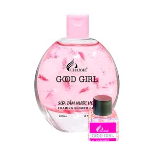 SỮA TẮM NƯỚC HOA CHARME GOOD GIRL 250ML(tặng kèm nước hoa 5ml)