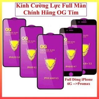 Kính cường lực OG - iPhone 6 Plus/6s Plus/7 Plus/8 Plus/X/Xs/Xr/Xs Max/11/11 Pro/11 Pro Max giá sỉ