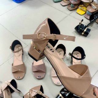 Sandal gót 5 f bít hậu sỉ 70 k