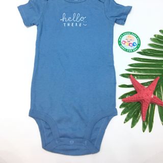 BodySuit tay ngắn họa tiết đơn giản thời trang dành cho Bé BS053