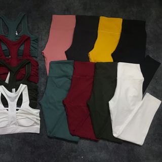 SET BRA + QUẦN LƯNG CAO NỮ GYM, YOGA