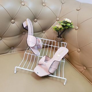 Dép gót 5 f kiểu xoắn nơ sỉ 65 k
