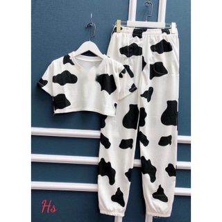 Áo croptop cotton tay lỡ bò sữa đẹp
