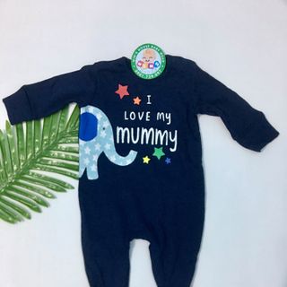 BodySuit dài liền vớ nhiều họa tiết thời trang dành cho Bé BS054