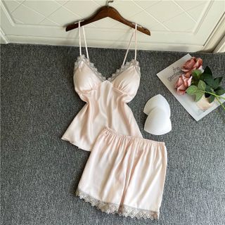 Bộ ren viền hoa mới về mã 6100