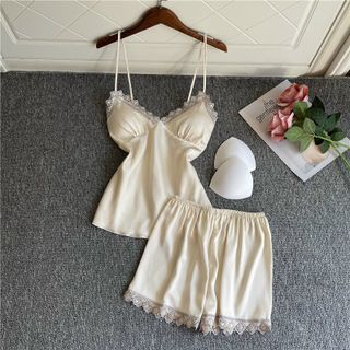 Bộ ren viền hoa mới về mã 6100