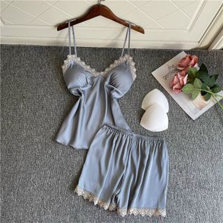 Bộ ren viền hoa mới về mã 6100