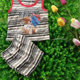Bộ cotton ba lỗ cho bé trai, bộ ba lỗ cho bé gái co giãn 4 chiều