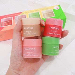 Set dưỡng môi Laneiges 4 hũ