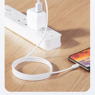 Cáp sạc lightning Pisen 2.4A hỗ trợ sạc nhanh