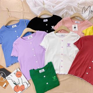áo croptop cổ tròn