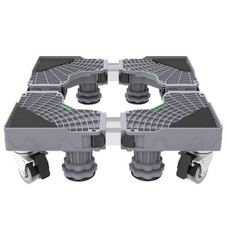 Chân máy giặt 4 trụ, 4 bánh xe