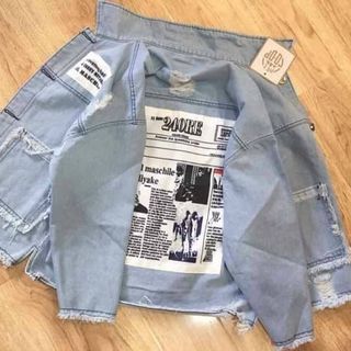 Áo khoác jean unisex phong cách