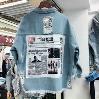Áo khoác jean unisex phong cách