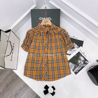 Áo bbr tay ngắn cổ bo