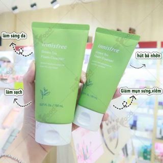 sữa rửa mặt trà xanh