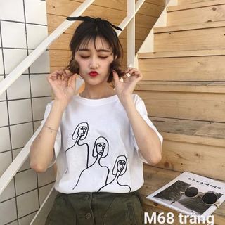 M68 - áo thun họa tiết dễ thương