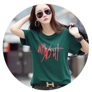 M34 - áo thun nữ Without