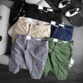 QUẦN SHORT TÚI HỘP VẢI NHẬP