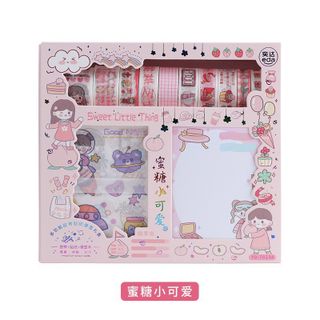 HỘP 10 WASHI SỔ NOTE 10 STICKER