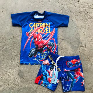 Đồ bơi bé trai sét tay ngắn quần đùi size 10-45 ký