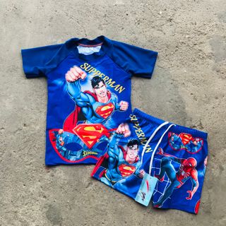 Đồ bơi bé trai sét tay ngắn quần đùi size 10-45 ký