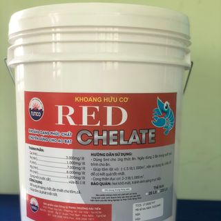 RED CHELATE - Khoáng hữu cơ dạng phức chất chuyên dùng cho ao bạt, tạo màu nước đẹp giá sỉ