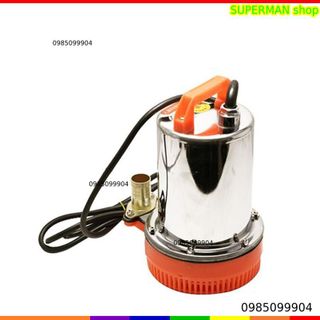Bơm hút đáy an toàn bơm chìm inox ZQB inox dùng điện 12V 24V công suất 180W