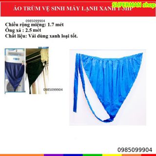 Áo trùm vệ sinh máy lạnh Túi trùm xịt rửa vệ sinh điều hòa treo tường loại tốt