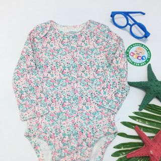 BodySuit dài tay họa tiết hoa thời trang đáng yêu dành cho Bé Gái BS055
